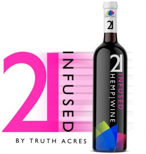 CBD Hemp Infused Wine From 21 Infused and Truth Acres Hemp Farm
